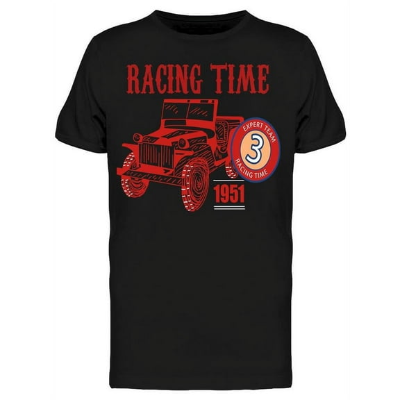 1951: Racing Time T-Shirt Men -Image by Shutterstock, Male Small