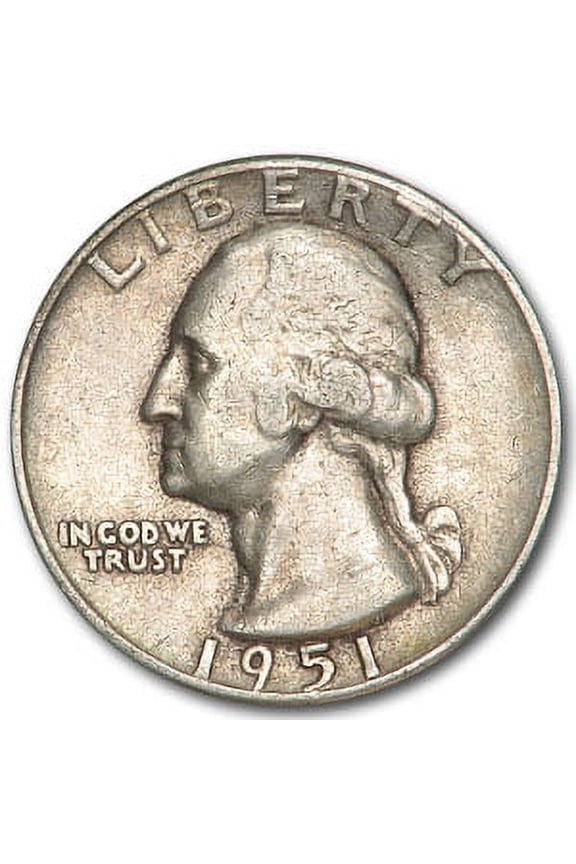 1951 Washington Quarter VG/XF