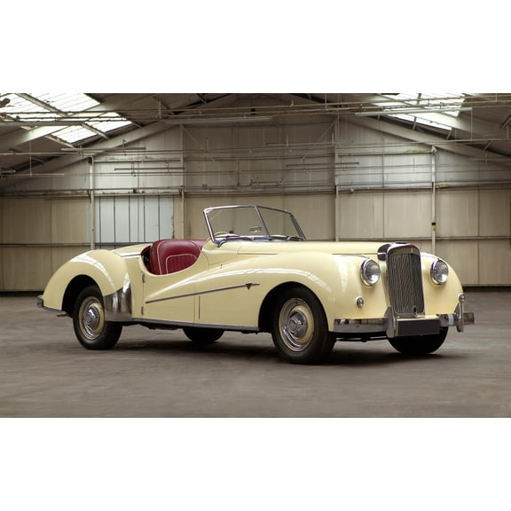 1952 Alvis TB21 Roadster 6 cylinder 30 litre engine Only 31 ever built Country of origin United Kingdom Canvas Art - Panoramic Images (16 x 24)