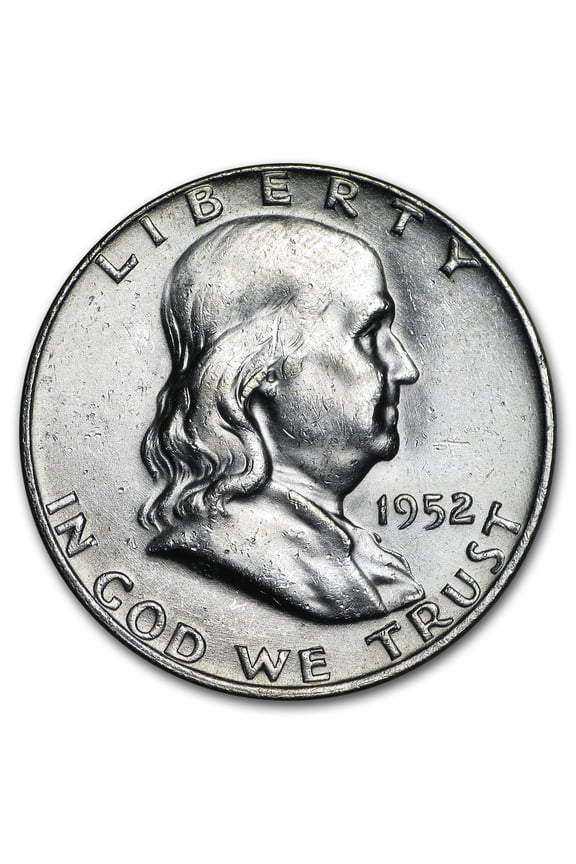 1952-D Franklin Half Dollar AU