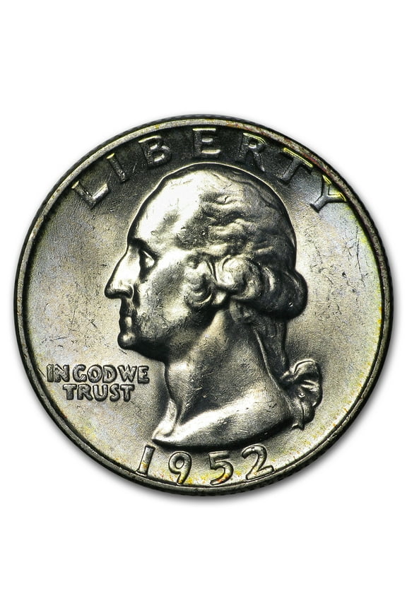 1952-D Washington Quarter BU