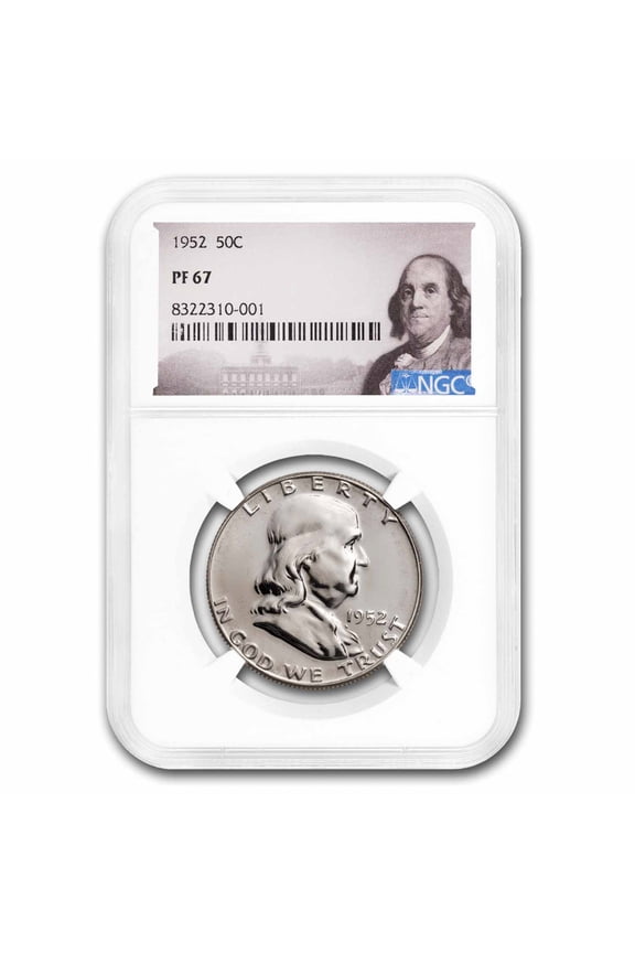 1952 Franklin Half Dollar PF-67 NGC