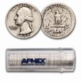 thumbnail image 1 of 1952-S Washington Quarter 40-Coin Roll Avg Circ, 1 of 3