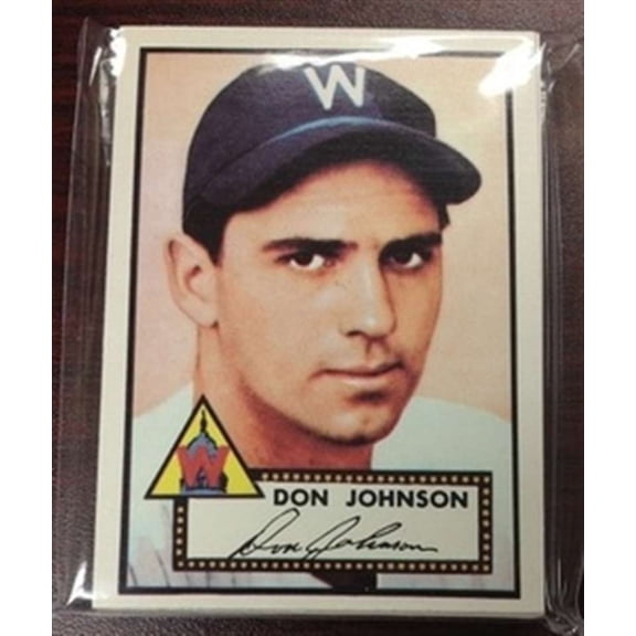 1952 Topps REPRINT Washington Senators Team Set 22 Cards