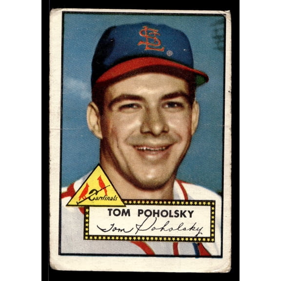 1952 Topps Tom Poholsky #242 RC