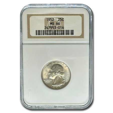 1952 Washington Quarter MS-66 NGC
