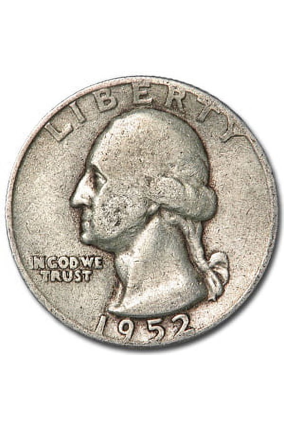 1952 Washington Quarter VG/XF