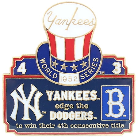 1952 World Series Commemorative Pin - Yankees vs. Dodgers