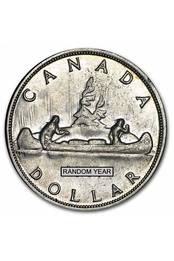 1953-1957 Canada Silver Dollar Avg Circ (ASW .60)