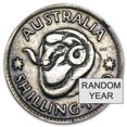 thumbnail image 1 of 1953-1963 Australia Silver Shilling Elizabeth II Avg Circ, 1 of 2