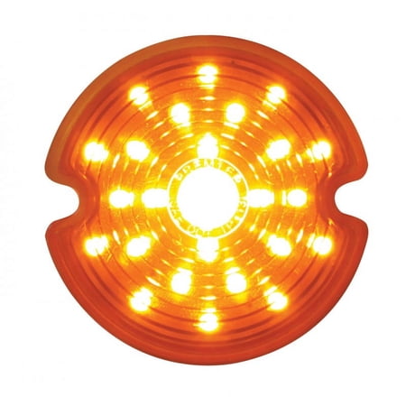 1953-62 Chevy Corvette LED Parking Light Lens - Clear Lens