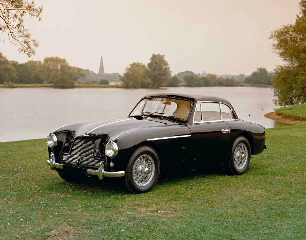 1953 Aston Martin DB24 Mk I fixed head coupe 30 litre inline-6 DOHC engine developing 140bhp Country of origin United Kingdom Canvas Art - Panoramic Images (22 x 28)