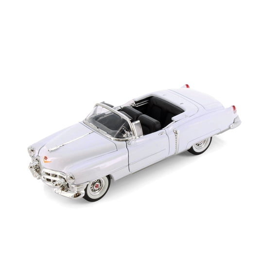 1953 Cadillac El Dorado Convertible, White - Welly 22414C/4D - 1/24 Scale Diecast Model Toy Car (Brand New, but NOT IN BOX)