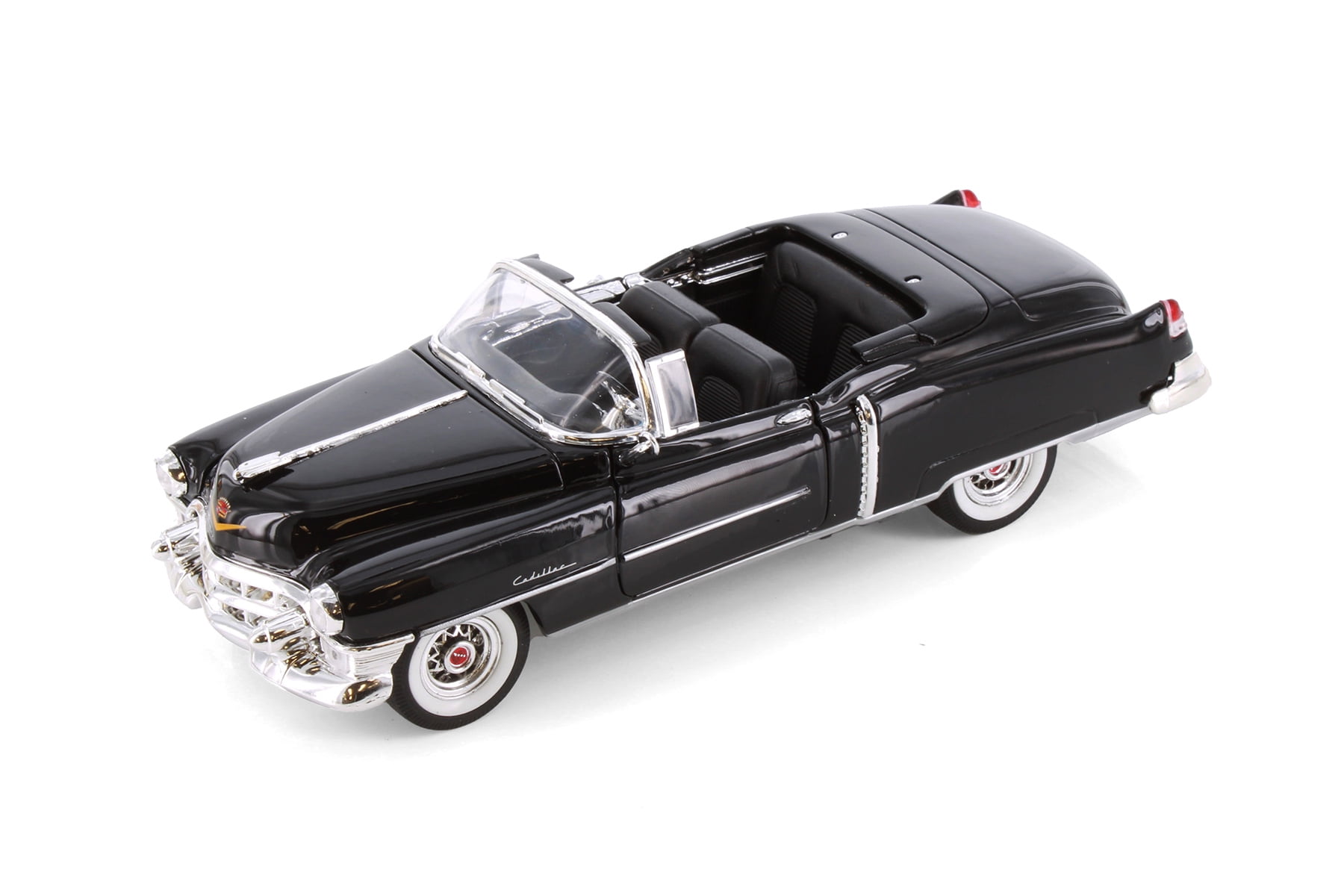 1953 Cadillac Eldorado Convertible, Black - Welly 22414C/4D - 1/24