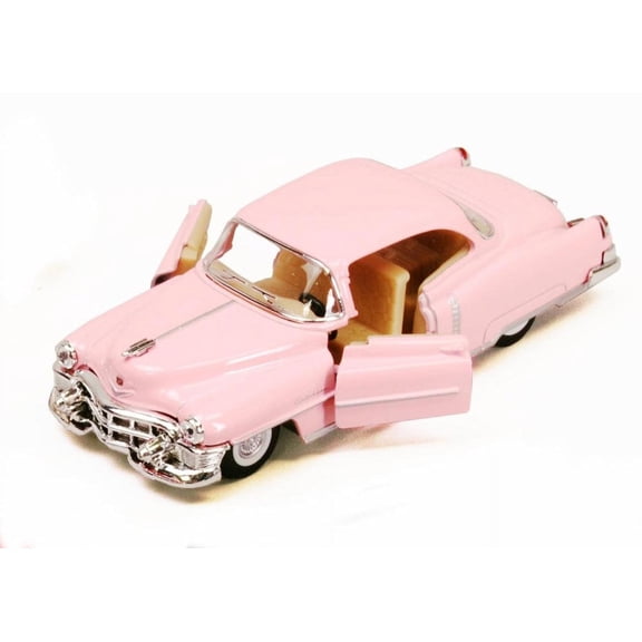1953 Cadillac Series 62, Pink - Kinsmart 5339D - 1/43 scale Diecast Model Toy Car (Brand New, but NOT IN BOX)