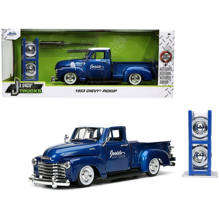 1953 Chevrolet 3100 Pickup Truck Josie's Auto Repair Blue