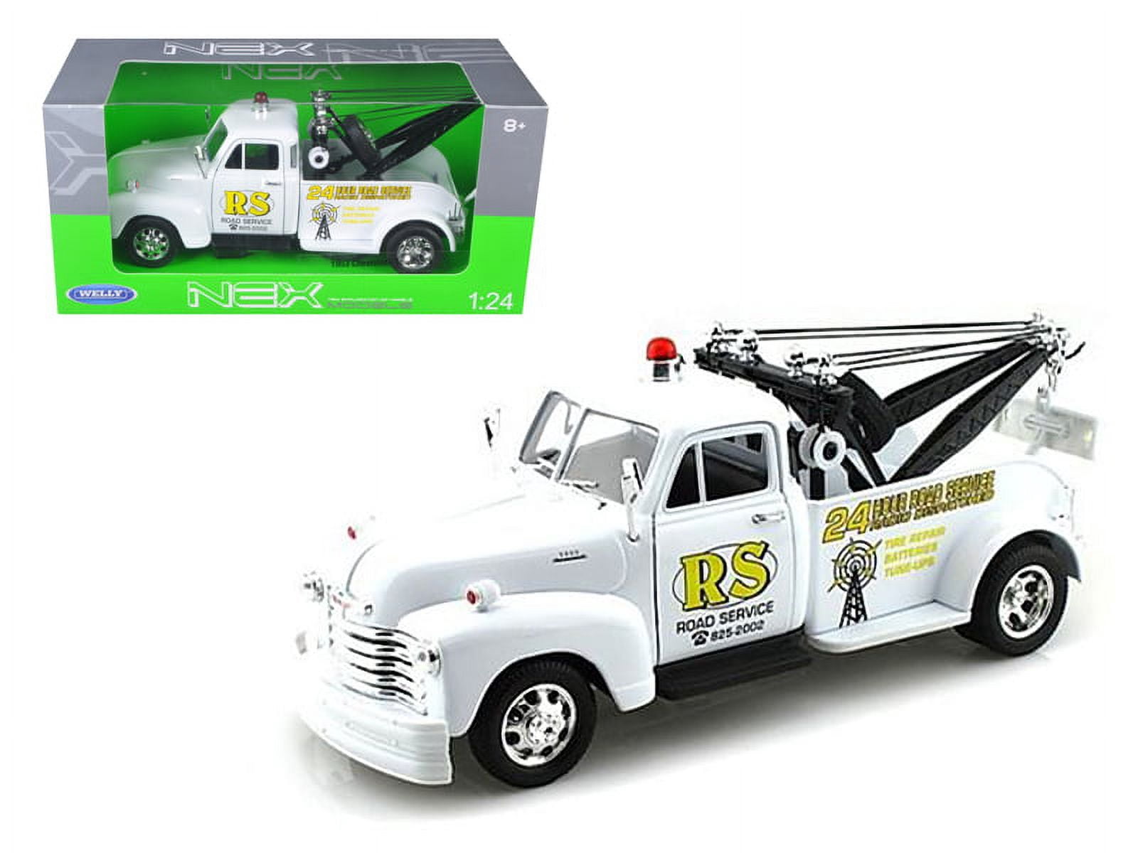 1953 Chevrolet 3800 Tow Truck White \Road Service\ - Walmart.com