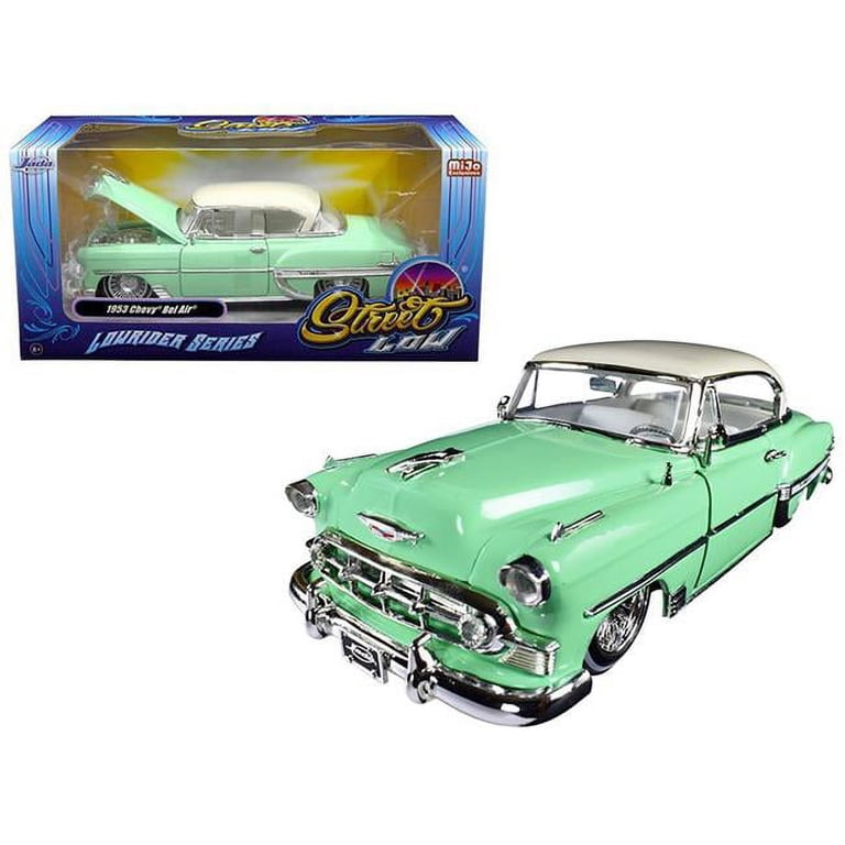 1953 Chevy Bel Air Bomb 1/25 ローライダー ラジコン 1953 Chevrolet Bel Air Light Green \Lowrider Series\
