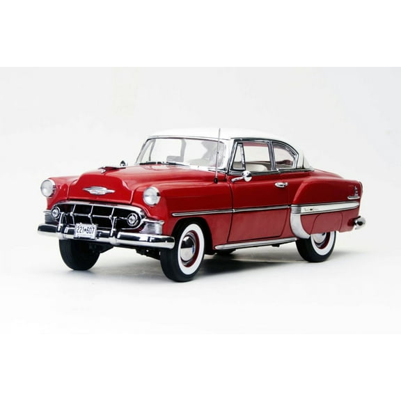 1953 Chevy Bel Air, Target Red - Sun Star 1607 - 1/18 Scale Diecast Model Toy Car
