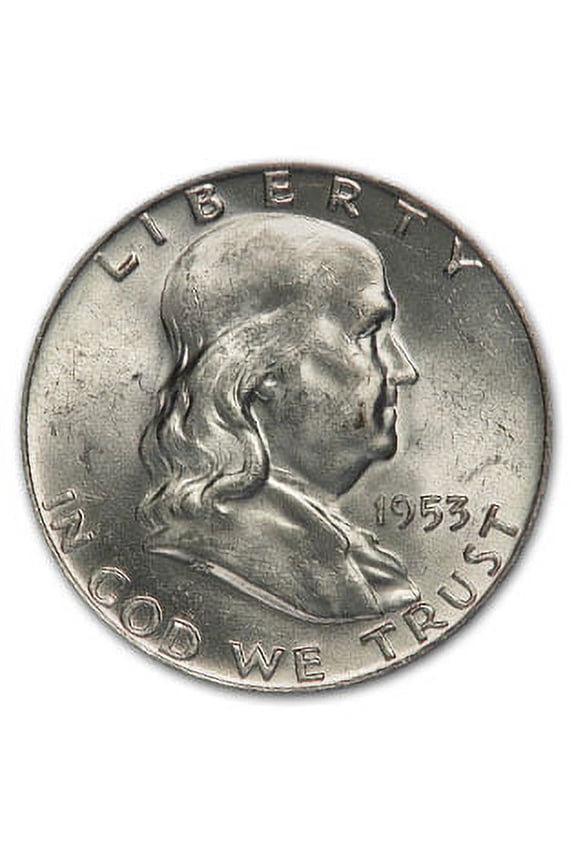 1953-D Franklin Half Dollar AU