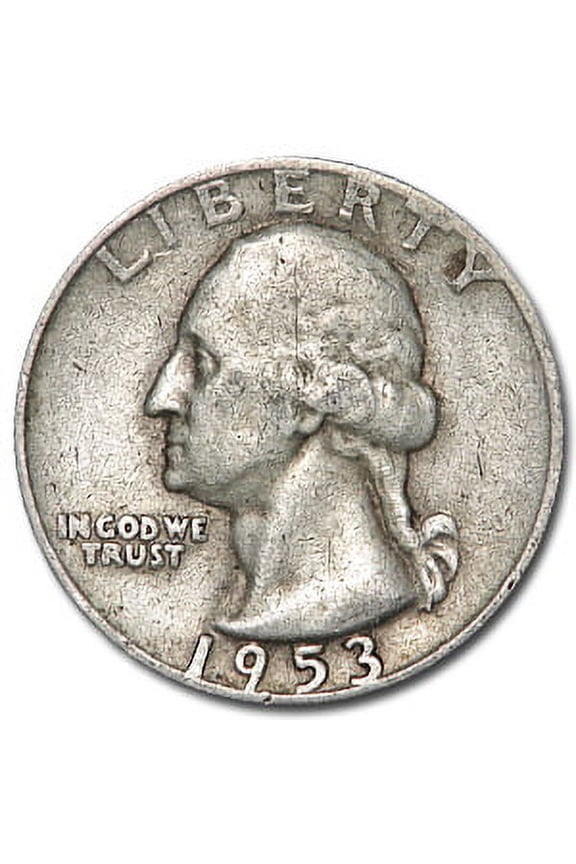 1953-D Washington Quarter VG/XF
