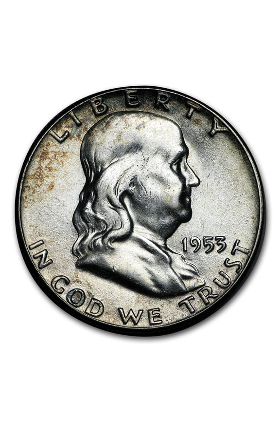 1953 Franklin Half Dollar BU
