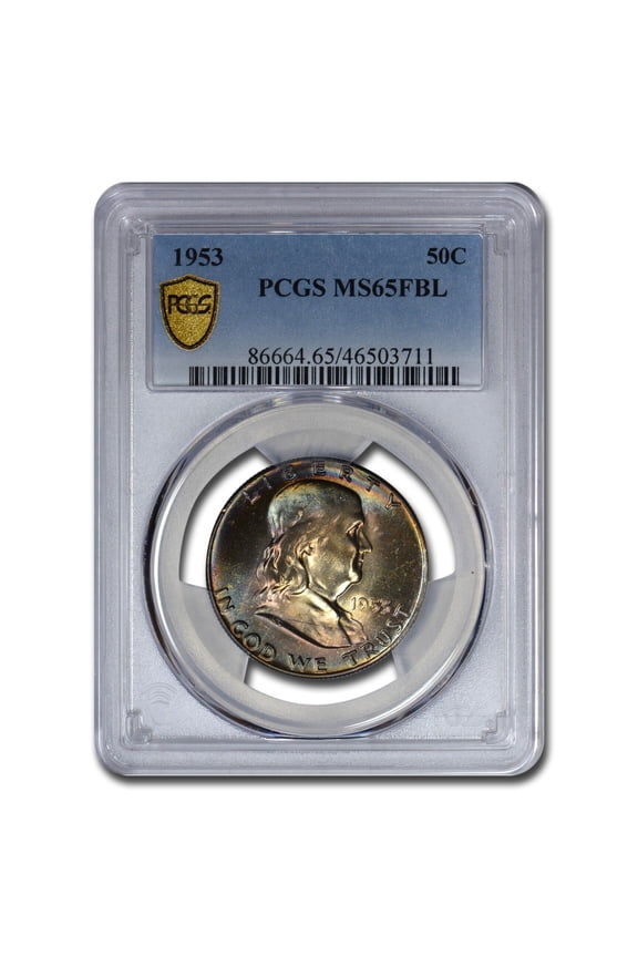 1953 Franklin Half Dollar MS-65 PCGS (FBL)