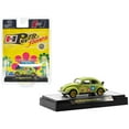thumbnail image 1 of 1953 Volkswagen Beetle Deluxe U.S.A. Model Lime Green Met. w/Graphics Ltd Ed to 7150 pcs 1/64 Diecast Model Car by M2 Machines, 1 of 3