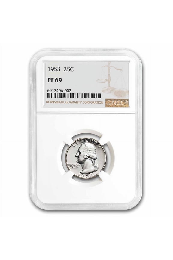 1953 Washington Collectable Quarter Coin