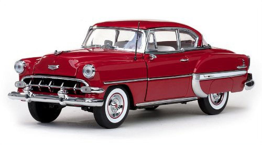 1954 Chevrolet Bel Air Hard Top Red 1/18 by Sunstar 1700 by