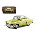thumbnail image 1 of 1954 Chevrolet Bel Air Yellow 1/32 Diecast Car Model by Arko Products, 1 of 1