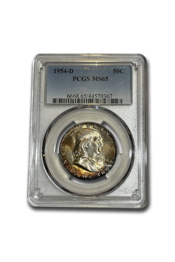 1954-D Franklin Half Dollar MS-65 PCGS