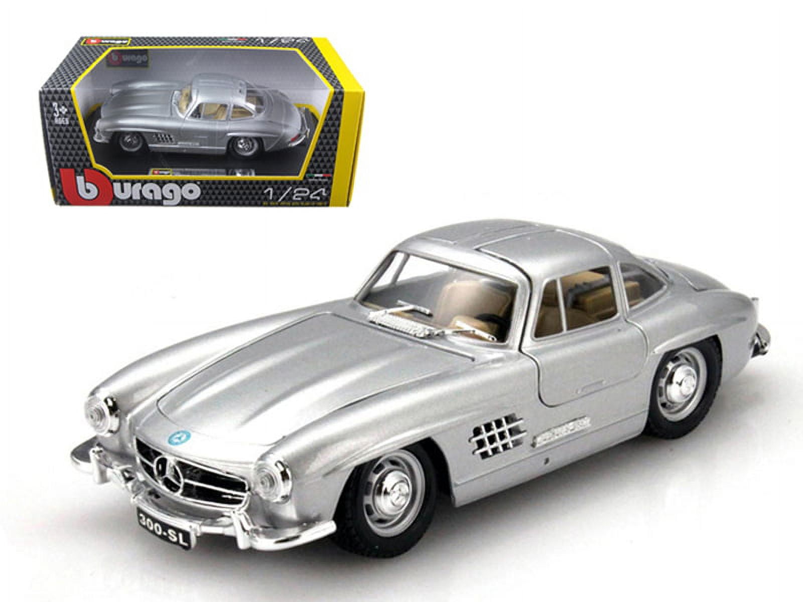 ★決算特価商品★ 300 Mercedes 1954 SL by Car Model Diecast 1/24 Red Gullwing ミニカー