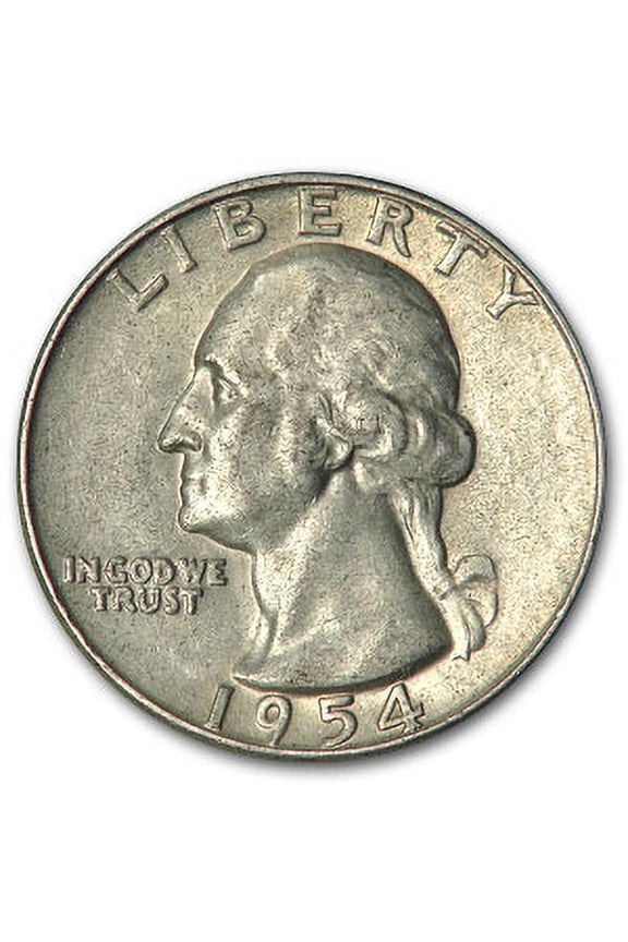 1954-S Washington Quarter AU