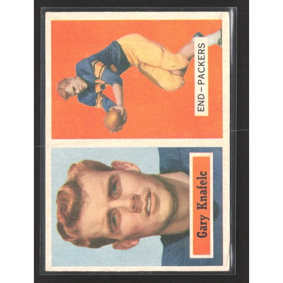 1954 Topps Gary Knafelc Green Bay Packers #45 Football Card