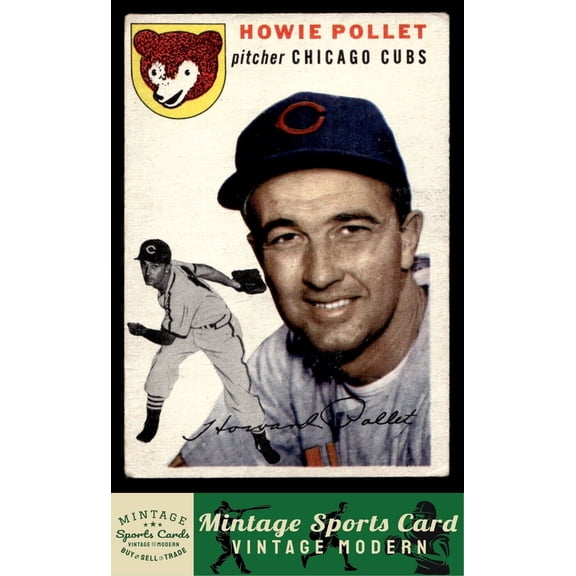 1954 Topps Howie Pollet #89