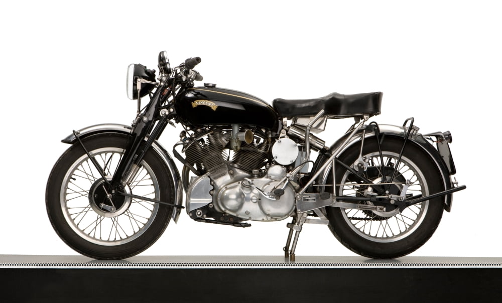 1954 Vincent 998cc Series-C Rapide motorcycle Canvas Art - Panoramic Images (12 x 20)