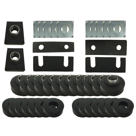 1955-1957 Chevy Sedan Subframe Body Mount Rubber Kit