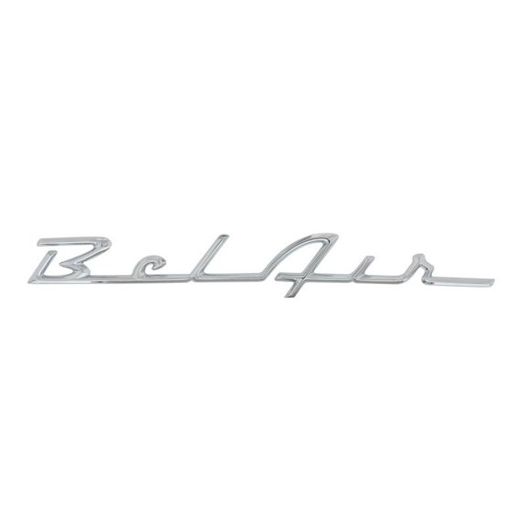 1955-56 Chrome "BELAIR" Script