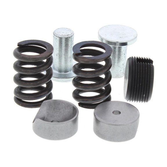 Speedway Motors Manual Steering Center Link Drag Link Repair Kit Compatible with 19551957 Chevy Car, Premium Steel Components Restore Pitman Arm End and Steering Function