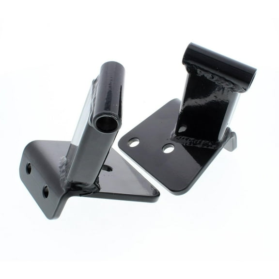 Speedway Motors Small Block Engine Block Side Mount Conversion Kit, Black Brackets, Hardware, Allows Trans Swaps and Acc. Drive Install Compatible with 1955-1957 Chevy Tri-Five