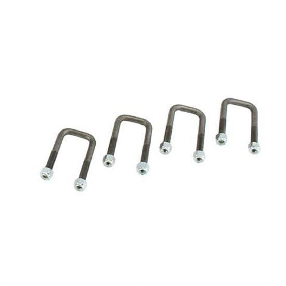 1955-59 Chevy Half-Ton Front Axle U-Bolts, Set/4