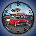 thumbnail image 1 of 1955 Bel Air Diner Wall Clock, Lighted, 1 of 3