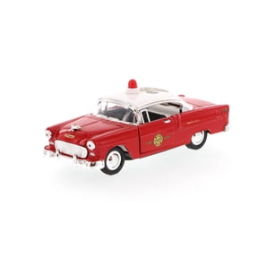 1955 Chevrolet Bel Air Fire Chief Car, Red - Superior 5420D - 1/34 scale diecast model car (Brand New, but NOT IN BOX)
