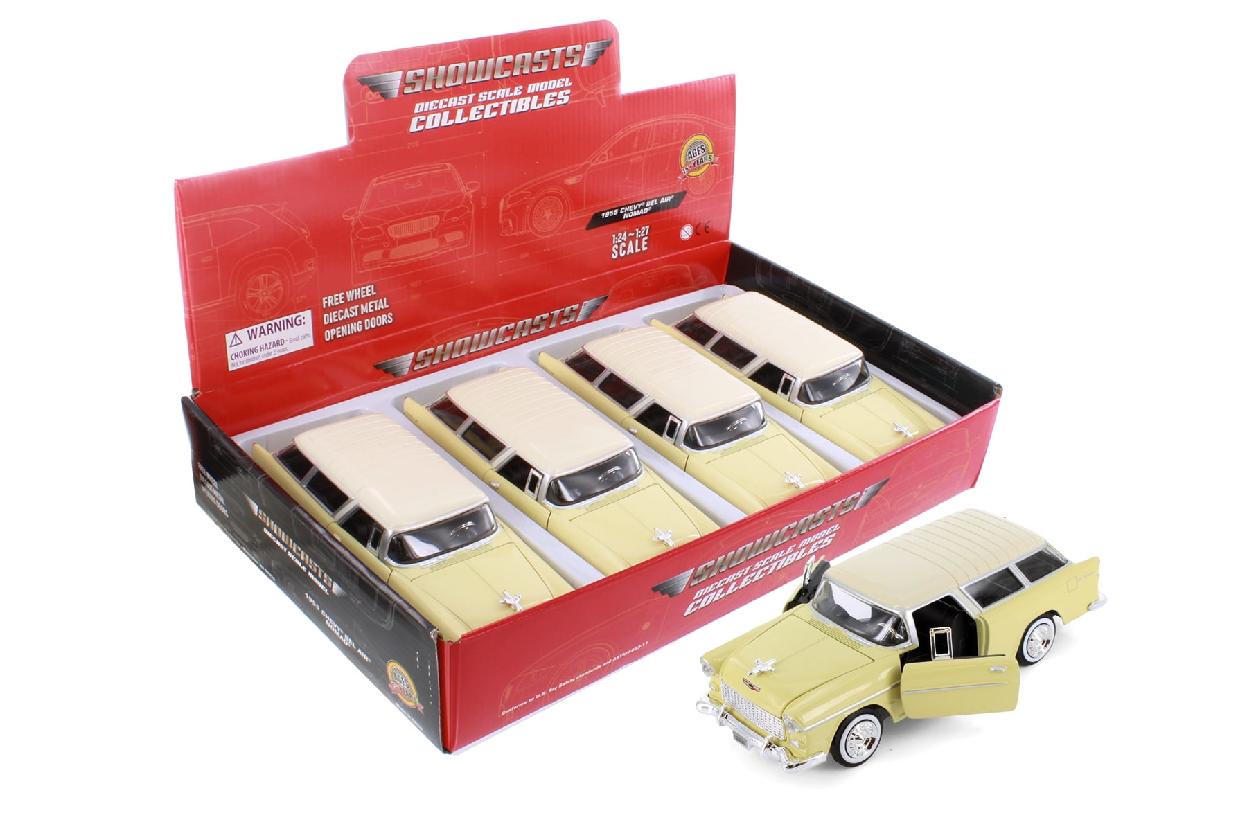 55 Chevrolet Nomad☆TOY SHOP限定☆HOスロットカー 1955 55 Chevy Nomad Bel Air Collectible 1/40 Scale Diecast