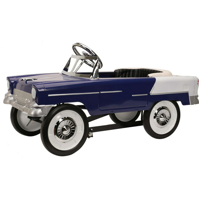 1955 Chevy Pedal Car - Purple / White