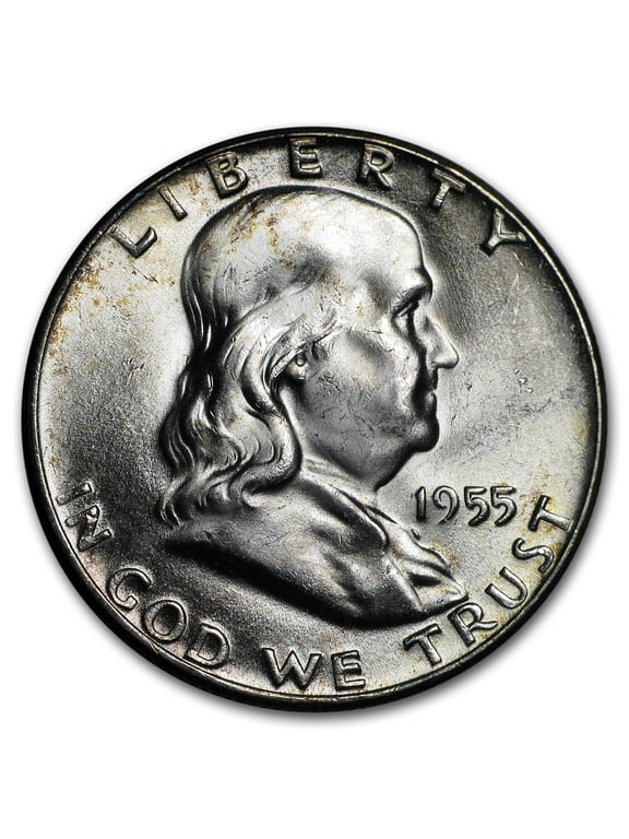 1955 Franklin Half Dollar BU