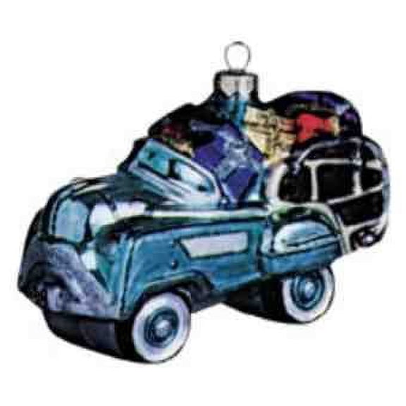 1955 Murray Ranch Wagon Blown Glass Ornament 1999 Hallmark Ornament QBG6077