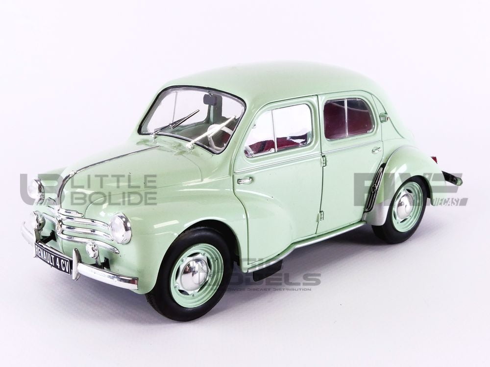 Solido 8047 - Renault 4cv Verte - 1/18 - Modèle Occasion