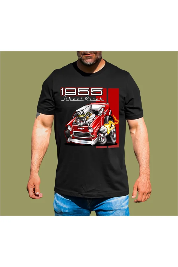 1955 STREET RACER T-SHIRT